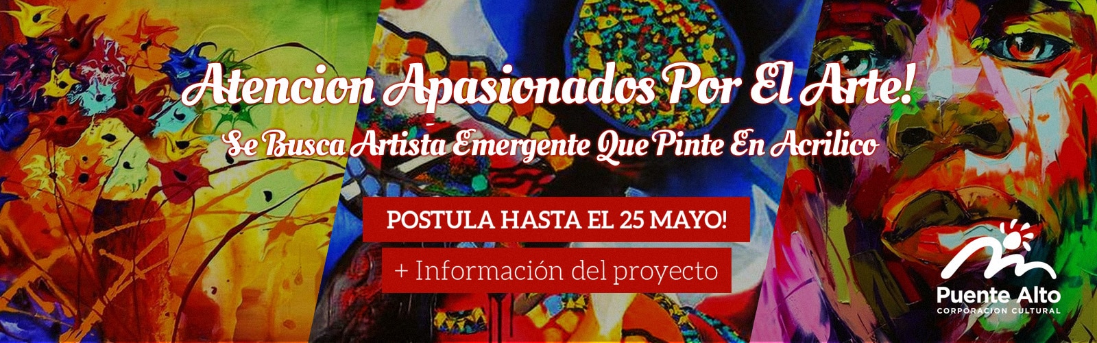 Apasionante oportunidad para artistas emergentes que pinten en acrilico