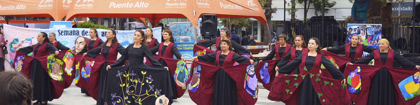 Elenco Bafopal adulto mayor, participó en “Coros a Violeta”