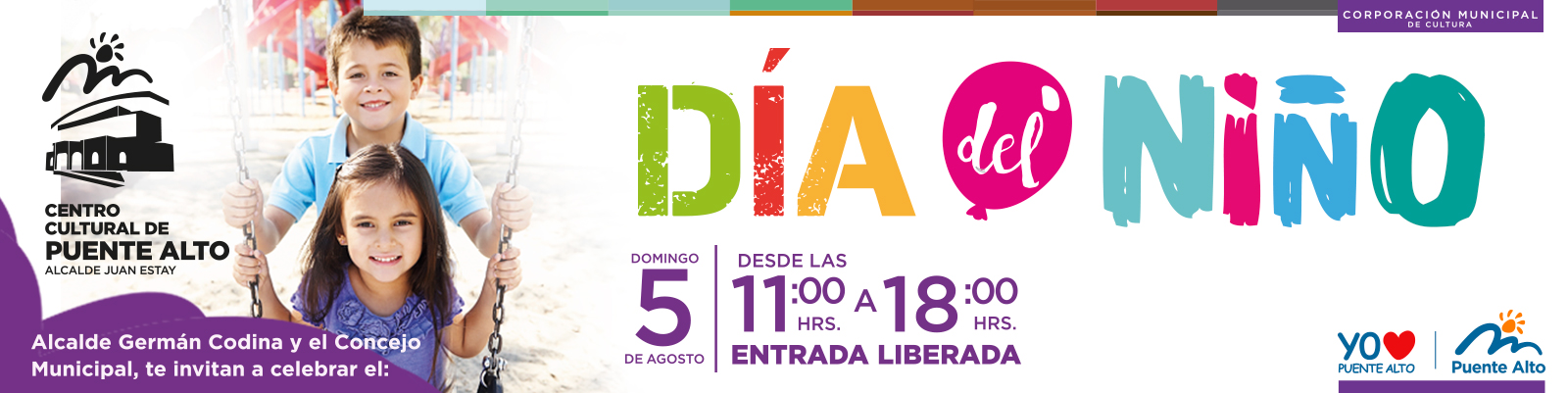 Todos invitados a celebrar el Día del Niño!