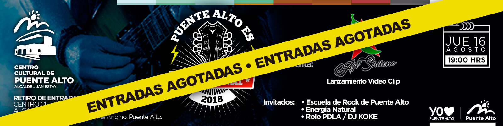 Puente Alto es Rock and Roll 2018.