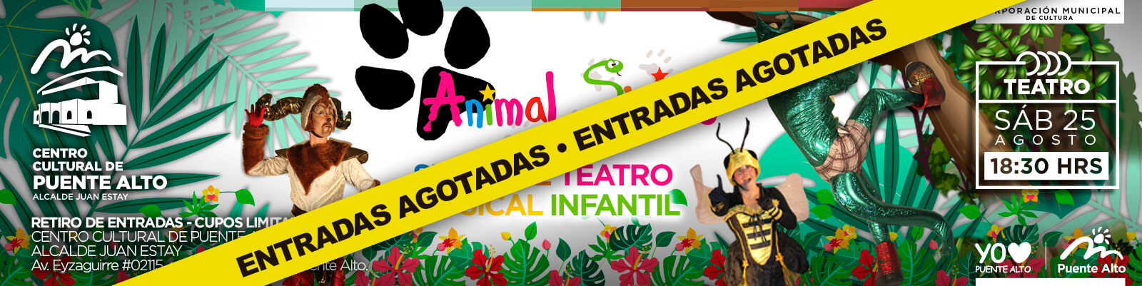 Animal Swing: una obra de teatro que nos enseñará a cuidar nuestro planeta.