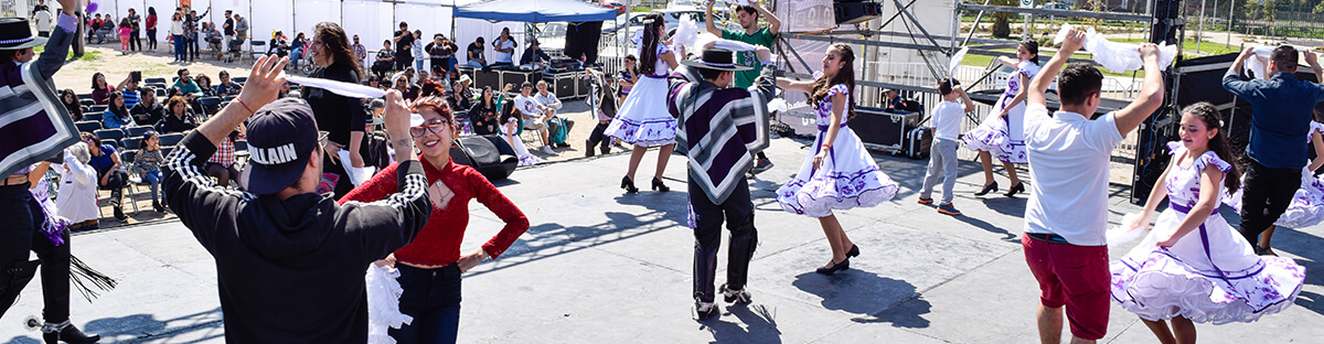 Con música y danza celebramos las Fiestas Patrias en Todo Puente Alto Baila Cueca. 