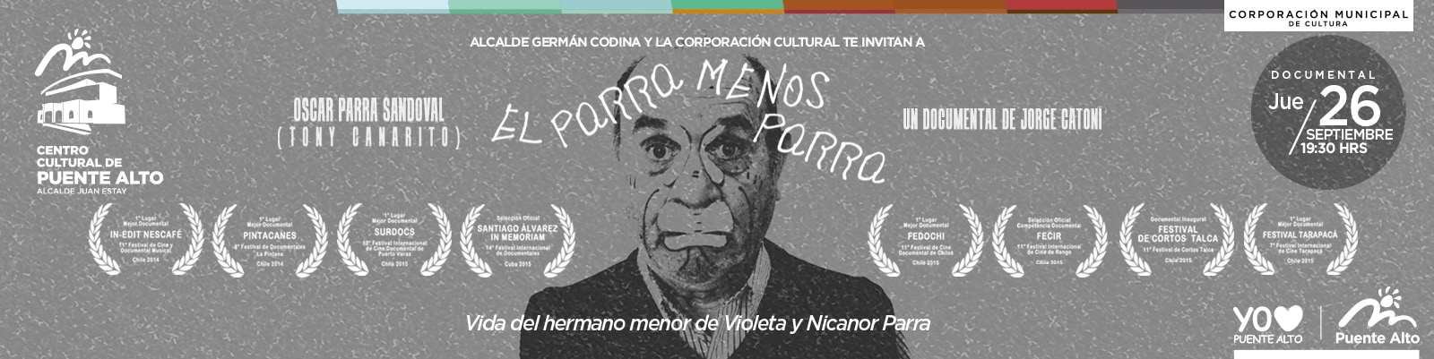 Cine Documental: El Parra Menos Parra. 