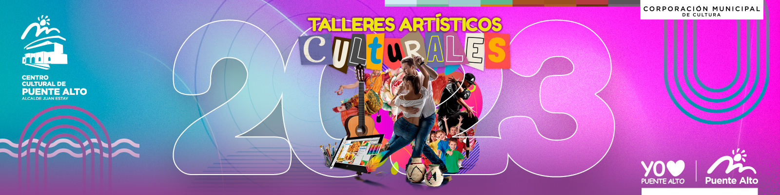 NUEVOS CUPOS EN TALLERES ARTÍSTICO CULTURALES EN PUENTE ALTO