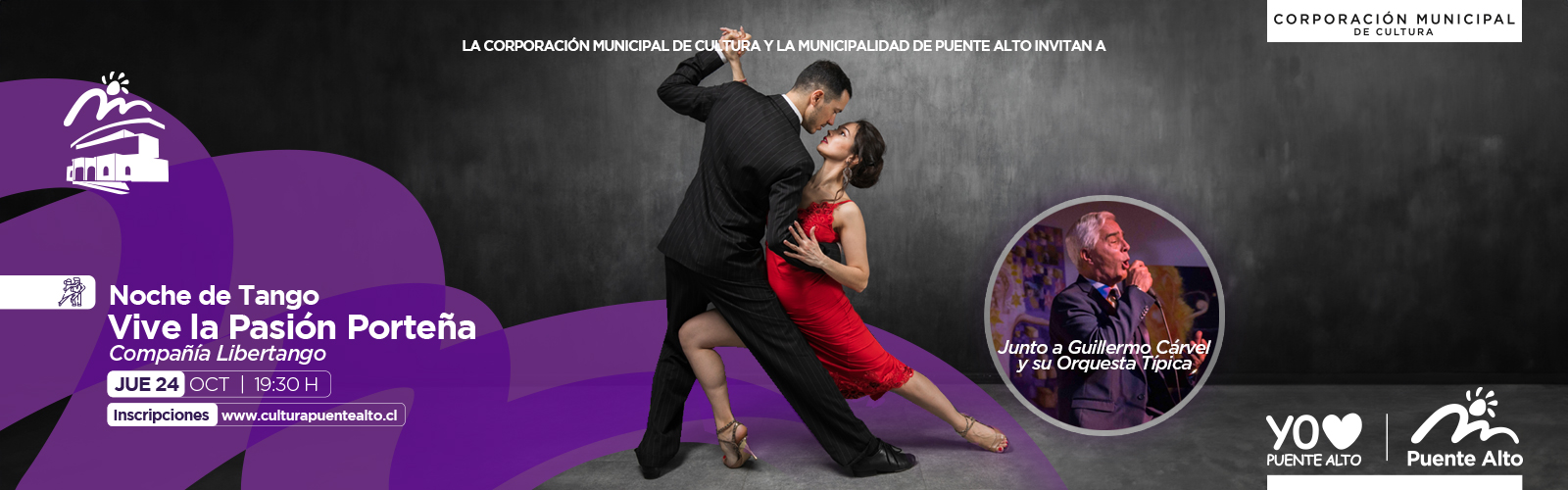 LA PASIÓN DEL TANGO EN EL TEATRO DEL CENTRO CULTURAL DE PUENTE ALTO